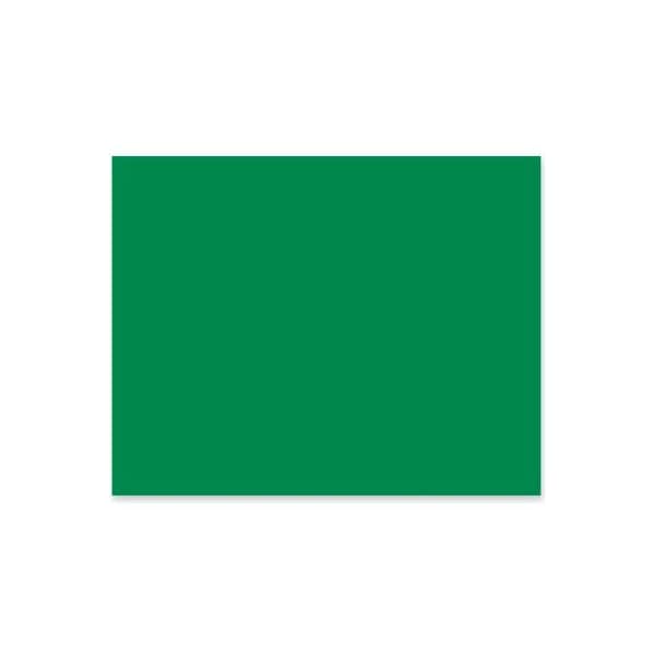 Pacon Corporation Pacon 4-Ply Poster Board, 28"W x 22"H, Holiday Green, 25/Carton 54661 - main